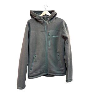 Kryptek Mens Medium Full-Zip OD Green Hooded Fleece Jacket NWOT Mens Medium